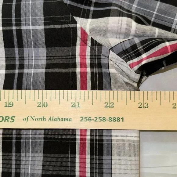 Orvis Plaid Long Sleeve Carefree Button Down Shirt - Picture 5 of 7